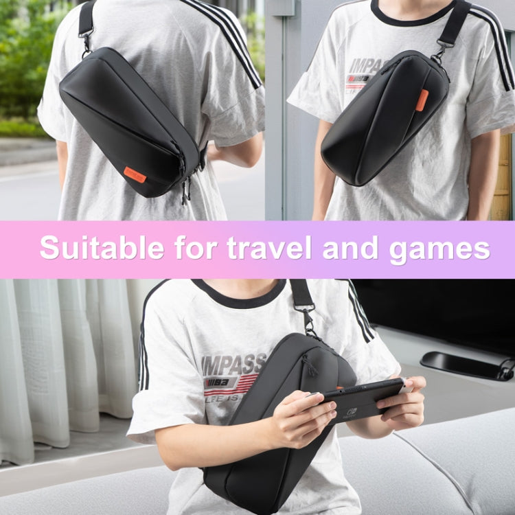STARTRC GAMES Handheld Universal Storage Bag Crossbody Bag(Silver) - Accessories by STARTRC GAMES | Online Shopping UK | buy2fix