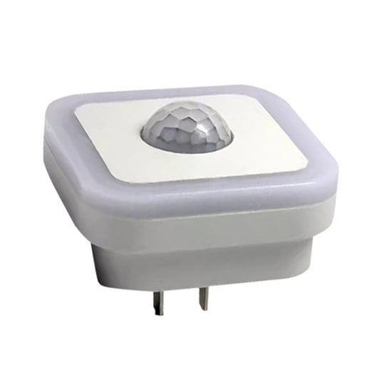 3W Home LED Human Auto Sensor Night Light Plug-In Wiring-Free Staircase Corridor Aisle Light, US Plug(Warm Light) - Sensor LED Lights by buy2fix | Online Shopping UK | buy2fix