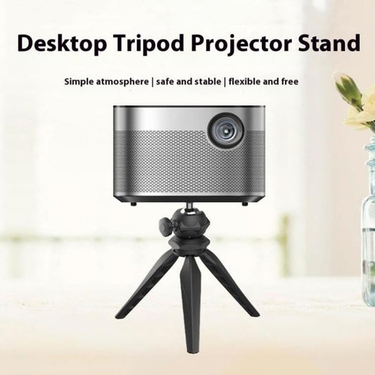 Projector Mini Desktop Tripod Mobile Live Projection Lazy Bracket(Plastic Ball Head) by buy2fix