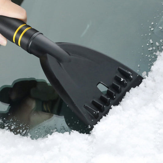 Car Snow Removal Shovel Multi-functional Winter Snow Clearing Tool Windshield Defrost Deicing Shovel(Black Gold) by buy2fix