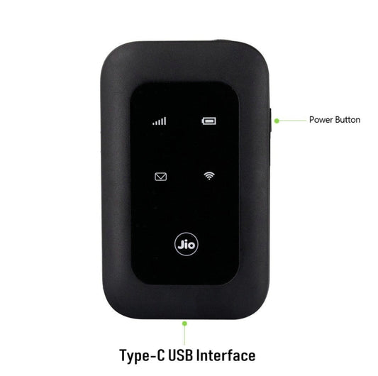 Jio MF680S 4G+ Wireless SIM Card Router Portable WiFi European Version by Jio