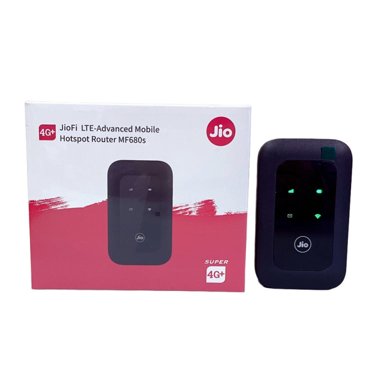 Jio MF680S 4G+ Wireless SIM Card Router Portable WiFi European Version by Jio