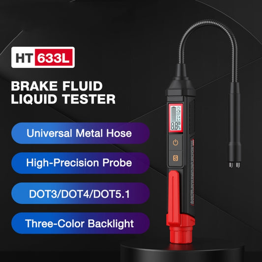 HABOTEST HT663L Motorcycle Vehicle Brake Fluid Moisture Detection Pen by HABOTEST