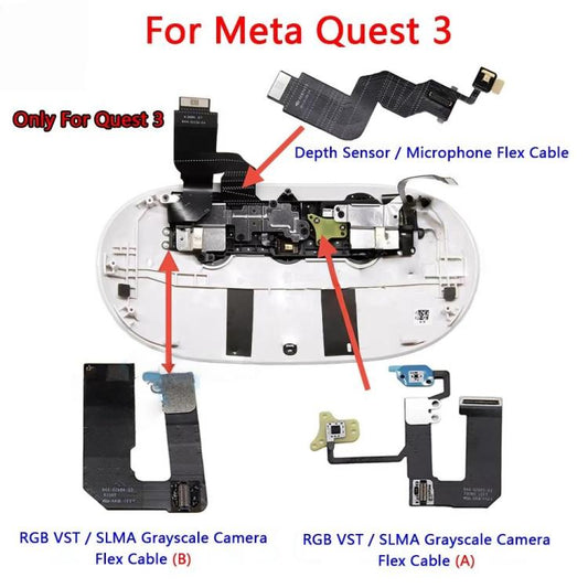 For Meta Quest 3 VR Headset Repair Parts Depth Senso Flex Cable - by buy2fix | Online Shopping UK | buy2fix