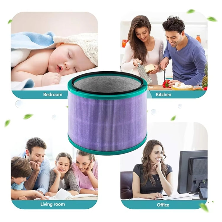 For Dyson TP04/05/07 HP04/05/07 DP04/05/07 4pcs/Set Fan Air Purifier Antibacterial Filter Replacement Part by buy2fix