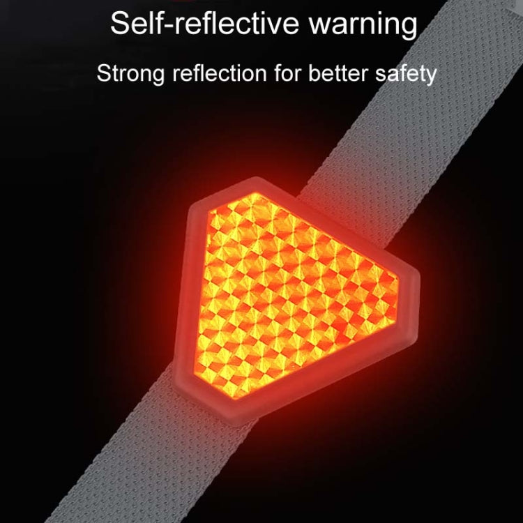 Car Triangle Night Reflective Static Eliminator Metal Grounding Strip(Red) by buy2fix