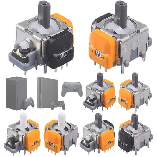 For Switch Pro High-precision Adjustable Hall Electromagnetic Joystick by buy2fix