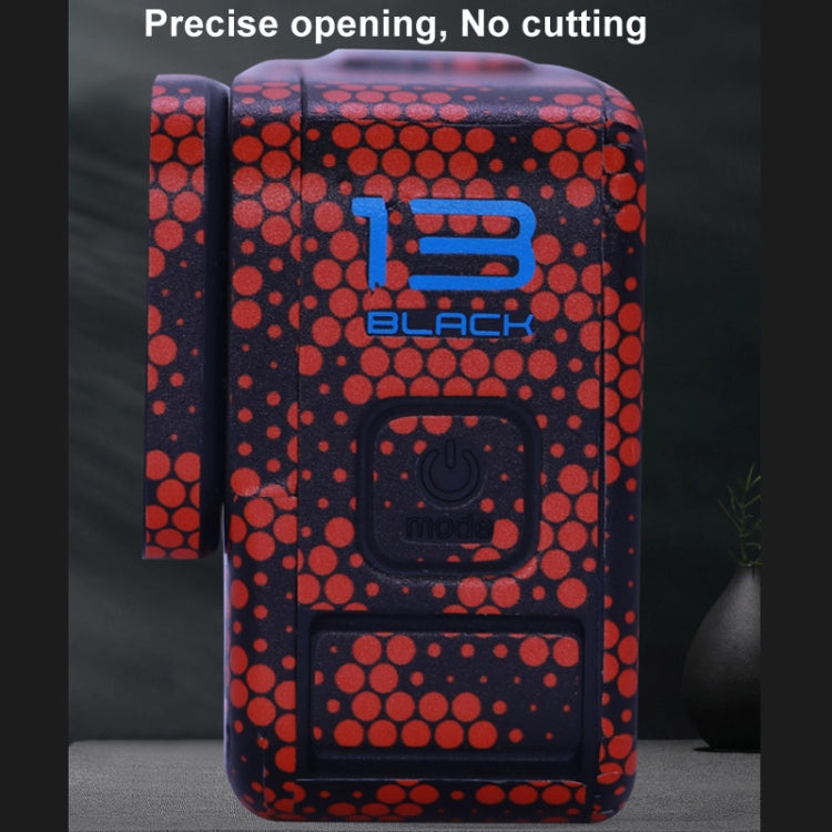 For GOPro HERO13 Black Camera Stickers Body Protective Film, Style: 08 Circuit White - Stickers by buy2fix | Online Shopping UK | buy2fix