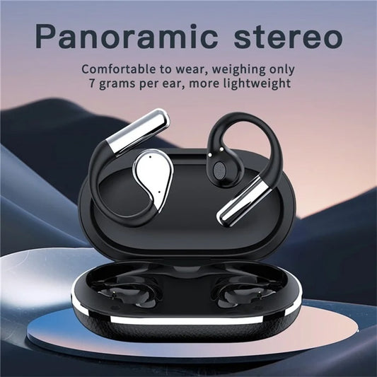 Wireless Bluetooth Earbuds with Ear Hooks OWS Open-Ear Noise-Canceling Headset(Skin Color) - Bluetooth Earphone by buy2fix | Online Shopping UK | buy2fix