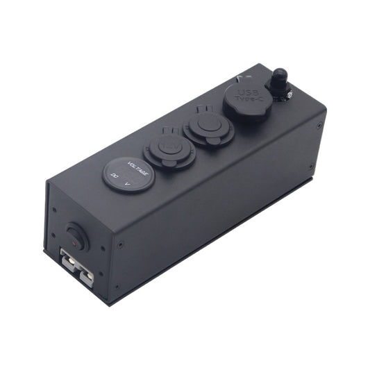 USB Voltmeter Cigarette Lighter Socket With Switch Power Box For Car And Ship, Model: AOS3515-1 by buy2fix