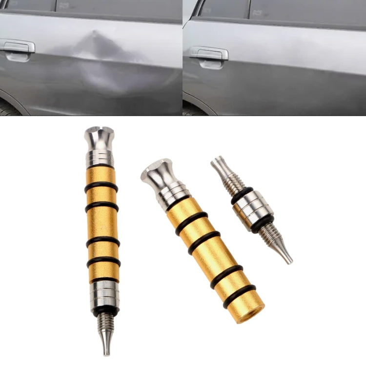 Car Dent Repair Tool Car Paint Leveling Tap Pen(Gold) by buy2fix