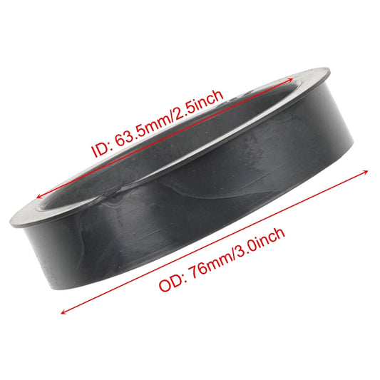 Car Modified Air Filter Reducer Rubber Ring(76mm To 63.5mm) by buy2fix