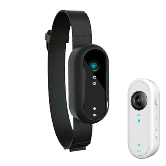 HD Outdoor Portable Pet Recorder Cycling Sports Camera, Specifications: With Silicone Collar+32G TF Card by buy2fix