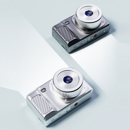 1080P HD Student Retro Digital Card Camera, Color: White by buy2fix