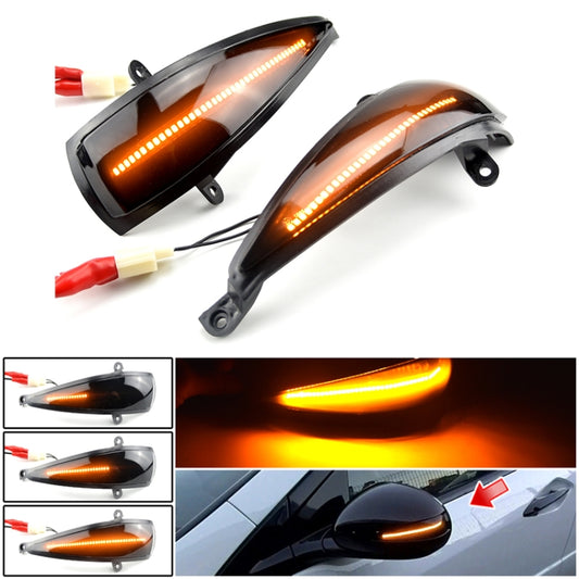 1pair For Honda Civic 8th Rearview Mirror Turn Signal Indicator Lights(Single Yellow Light Running) by buy2fix