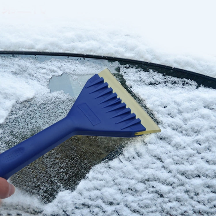 5 in 1 Car Soft Rubber Long-handled De-icing Shovel(Blue) by buy2fix