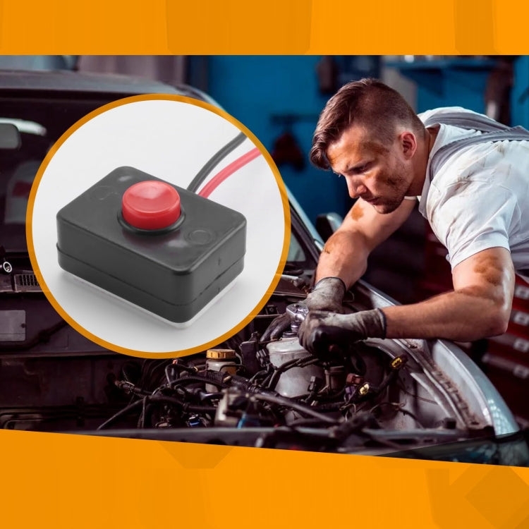 4pcs Car Circuit Wire Horn Small Switch Button(1305) by buy2fix