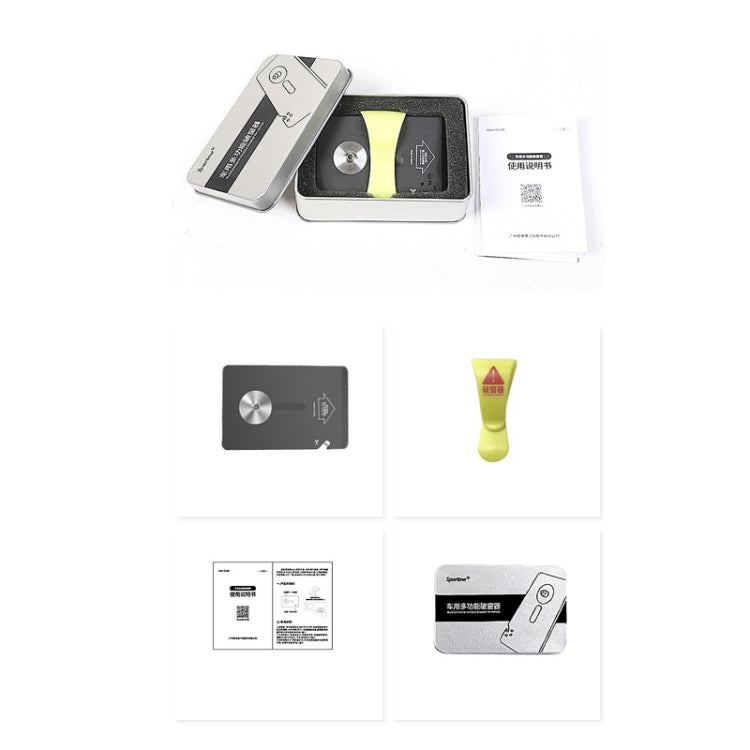 Car Window Breaking Safety Card Emergency Life-Saving Hammer(8.5x5.5cm) by buy2fix