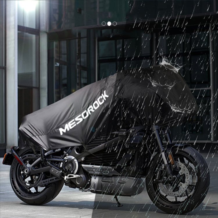 MESOROCK Motorcycle Light Durable Dustproof Rainproof Half Cover, Size: L by MESOROCK
