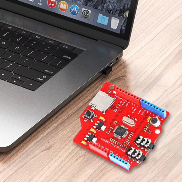VS1053 MP3 Module Development Board With Amplifier Decoder Board SPI Interface Onboard Recording Function(Red) by buy2fix