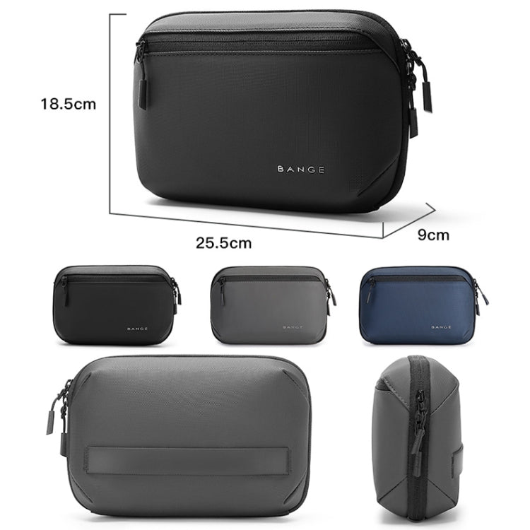 BANGE BG-6800 Digital Storage Bag Data Cable Electronic Accessory Organiser(Blue) - Digital Storage Bag by BANGE | Online Shopping UK | buy2fix