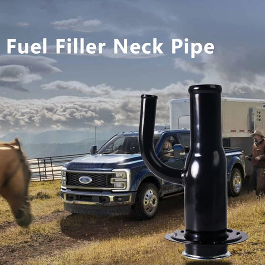 Car Fuel Tank Filler Pipe For Ford F-350 / F-450 / F-550 Super Duty 6.0L Fuel Engine 2005-2007(Black) by buy2fix