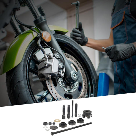 18pcs / Set For Harley Davidson Motorcycle Wheel Bearing Pulling Tool by buy2fix