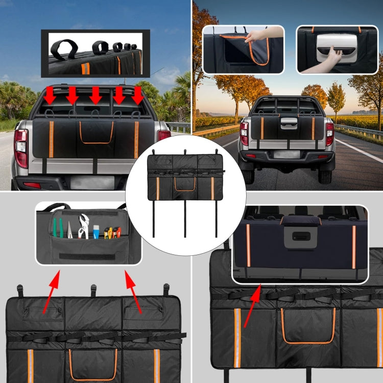 Pickup Truck Tailgate Bicycle Protection Cushion, Color: 01 Black by buy2fix