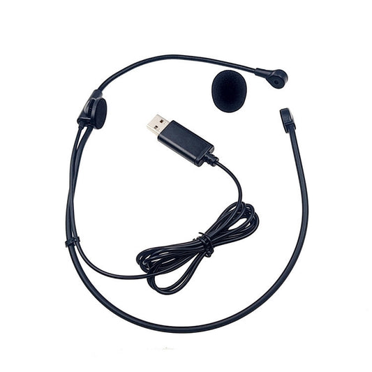 Online Class Talk Game Voice USB Headset Microphone(1m) by buy2fix