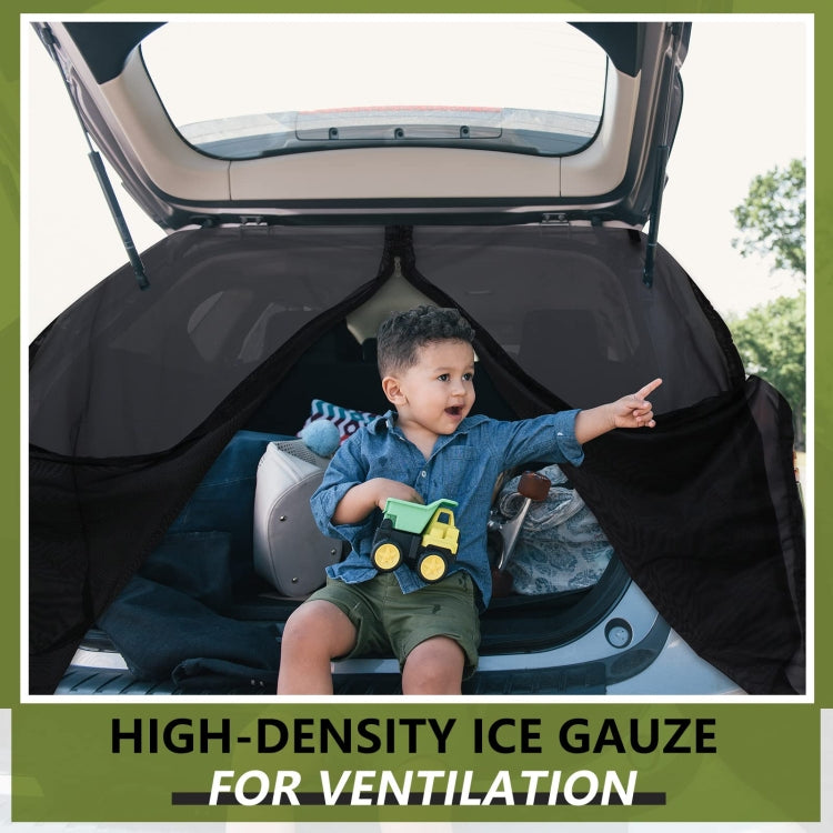 Car Rear Trunk Ventilation Shade Anti-mosquito Screen Cover, Size: XL(Set) by buy2fix