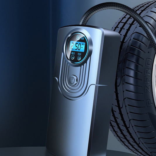 Car Portable Mini Digital Display High Power Multifunctional Inflatable Pump, Model: Wired by buy2fix