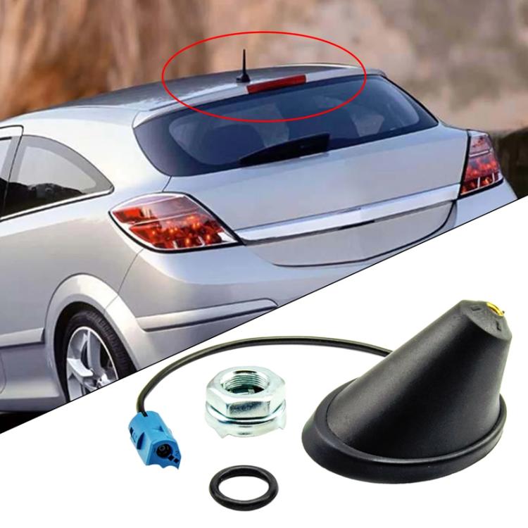 For Opel Car Modification Short Antenna Base Accessories(Black) by buy2fix