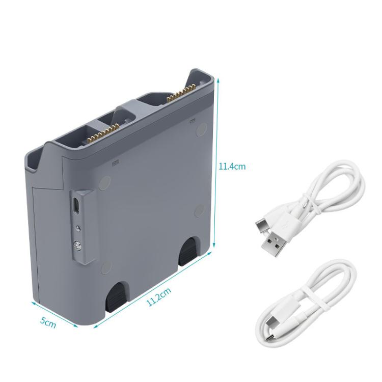 For DJI Air 3S /Air 3 YX Two-Way Charger Battery Manager(Light Gray) - Other by YX | Online Shopping UK | buy2fix