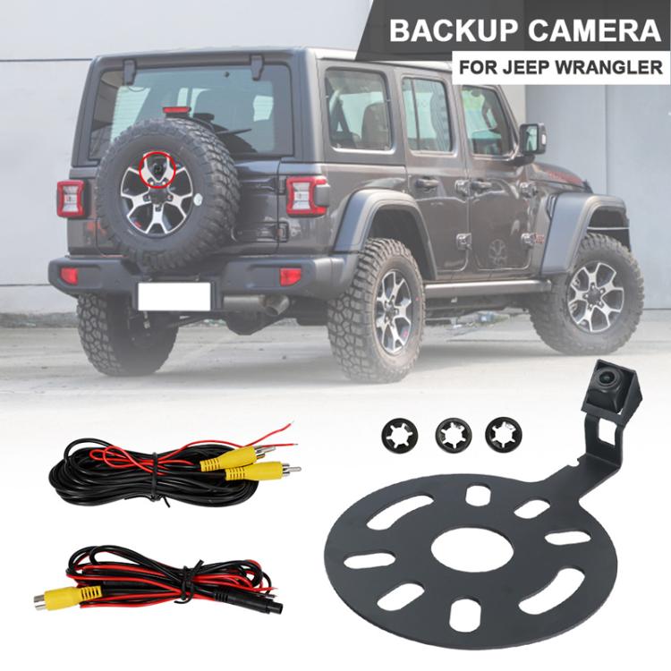 For Jeep Wrangler 2007-2018 Car Backup Tire Rear View Camera by buy2fix