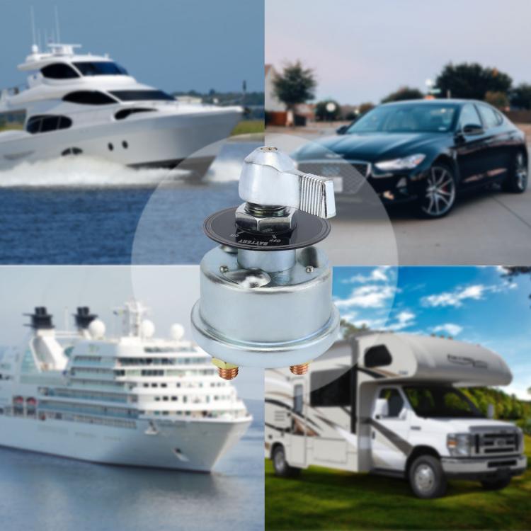 RV Yacht High Current Power Cut-off Switch + Copper Core Cable by buy2fix