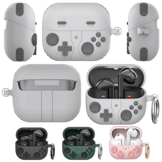 For Samsung Galaxy Buds3 / 3 Pro AhaStyle WG170 Bluetooth Earphone Silicone Protective Case(Black) by AhaStyle