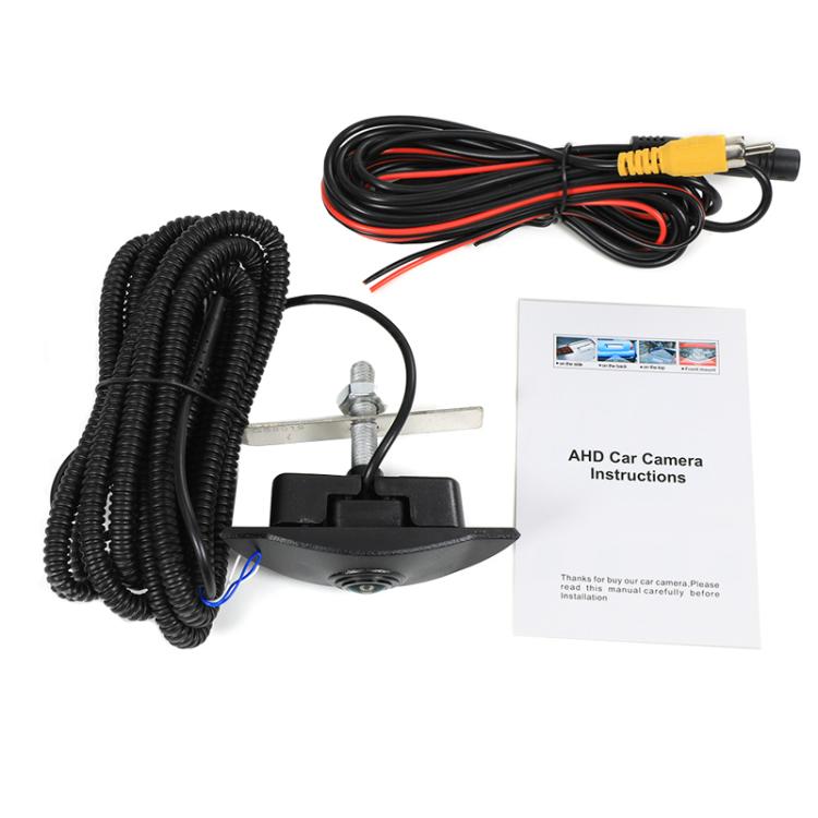 For Volvo Car Hollow Logo Universal Front View Camera by buy2fix