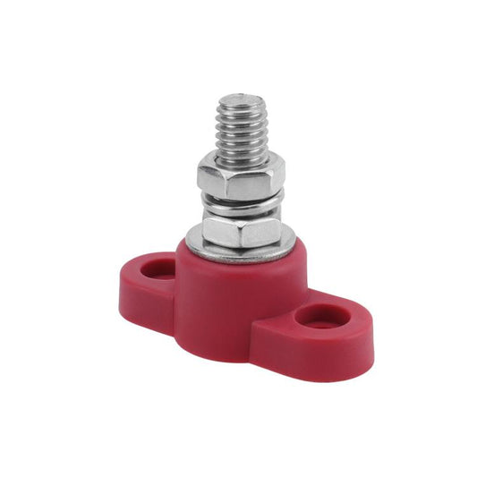 12V RV Yacht M10 Single Pole Battery Terminal, Color: Red by buy2fix