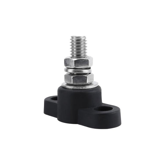 12V RV Yacht M10 Single Pole Battery Terminal, Color: Black by buy2fix