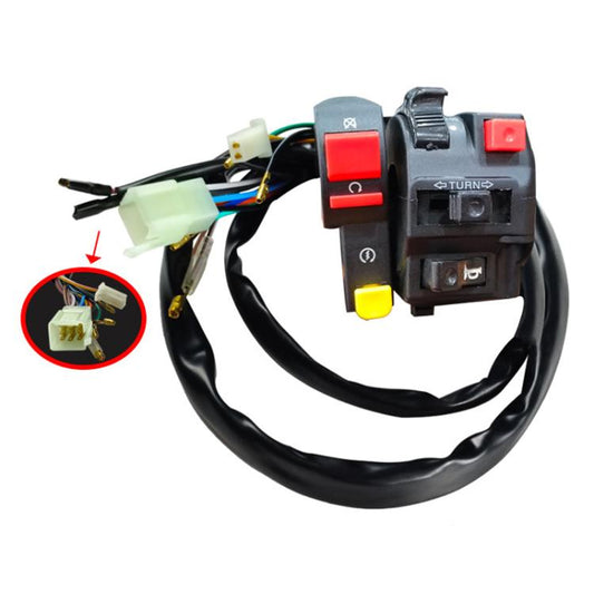BZKG-ATV Off-Road Motorcycle Modified Accessories Handlebar Combination Switch(Black) by buy2fix