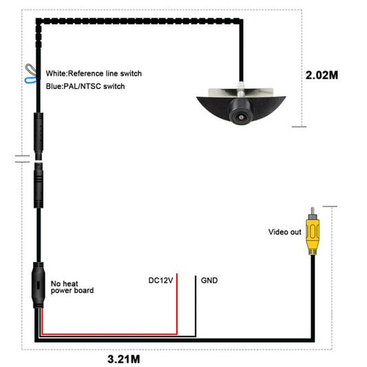 For Nissan / Volvo Universal Car Logo Front View Camera by buy2fix