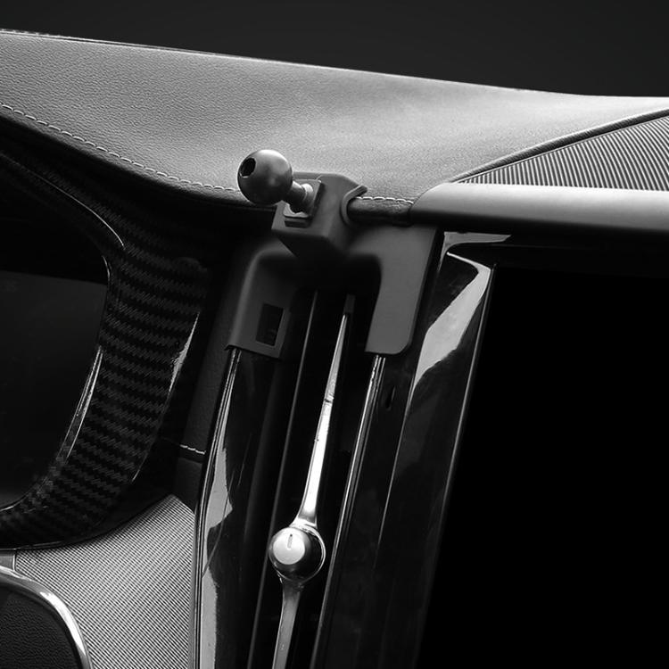 For Volvo Left Driving Car-Mounted Special Mobile Phone Navigation Bracket Base, Model: 09-17 XC60 by buy2fix