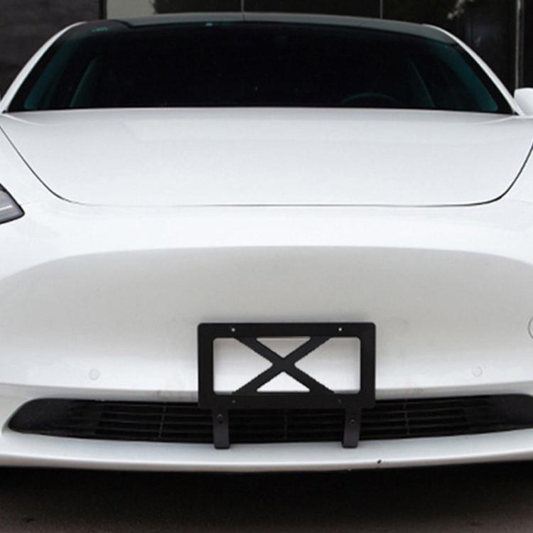 For Tesla Model Y American Standard License Plate Frame Aluminum Alloy License Plate Bracket by buy2fix