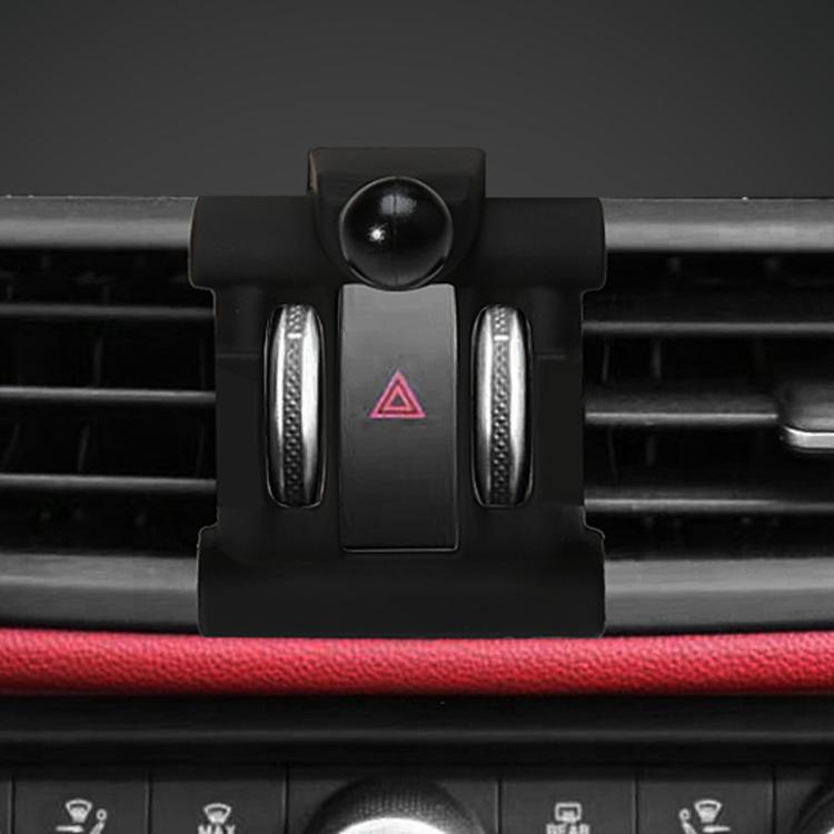 For Alfa Romeo Left Driving Car-Mounted Special Mobile Phone Navigation Bracket Base(17-22 Stelvio SUV) by buy2fix