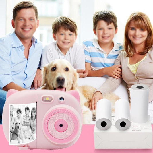 3pcs /Box Children Printing Camera Photo Paper Photo Thermal Paper Photographs Camera Film(White) - Printer Accessories by buy2fix | Online Shopping UK | buy2fix