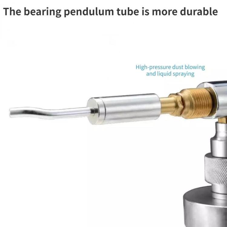 Car Interior Cleaning Tool Metal Bearing Rotating Core Accessories, Style: Long by buy2fix