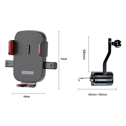 360 Rotating Car Air Conditioning Vent Mobile Phone Navigation Bracket, Spec: Clamp by buy2fix