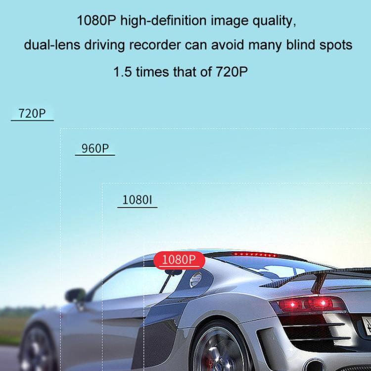 International Version AI Operation 4G Night Vision Remote Monitoring Driving Recorder(Front + Rear) by buy2fix