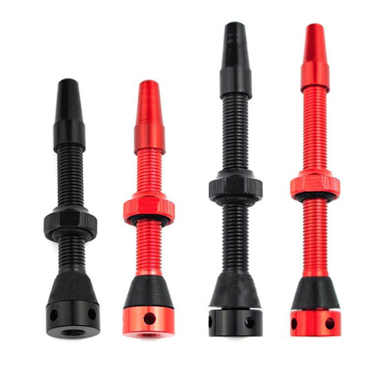 Mountain Road Bike Tubeless French Vacuum Valve, Color: 60mm Red B - Tire Valve Caps by buy2fix | Online Shopping UK | buy2fix