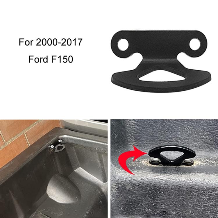 Carriage Anchor Hook Rope Buckle For 2000-2017 Ford F150(Black) - Towing Bars by buy2fix | Online Shopping UK | buy2fix